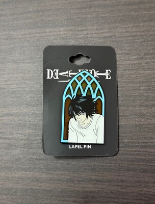 Death Note L Stained Glass Enamel Pin | eBay