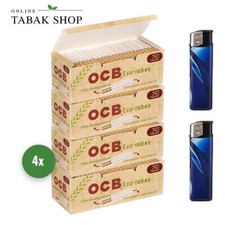 4x250 (1000) OCB Organic Hülsen Filterhülsen Zigarettenhülsen Eco Tubes