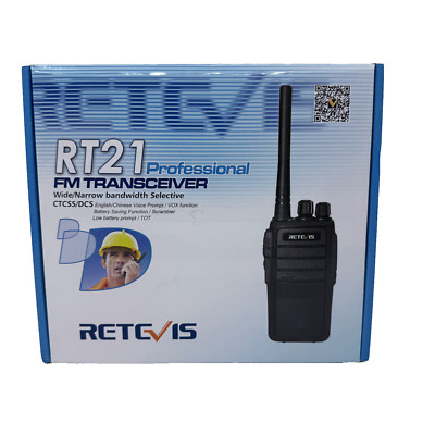 ONE PAIR Retevis RT21 Walkie Talkie Radio 2W FRS CTCSS/DCS TOT VOX Scan *NEW*