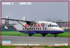 Eastern Express 1/144 Short 330 British Air Ferries Short Haul Aircraft Kit