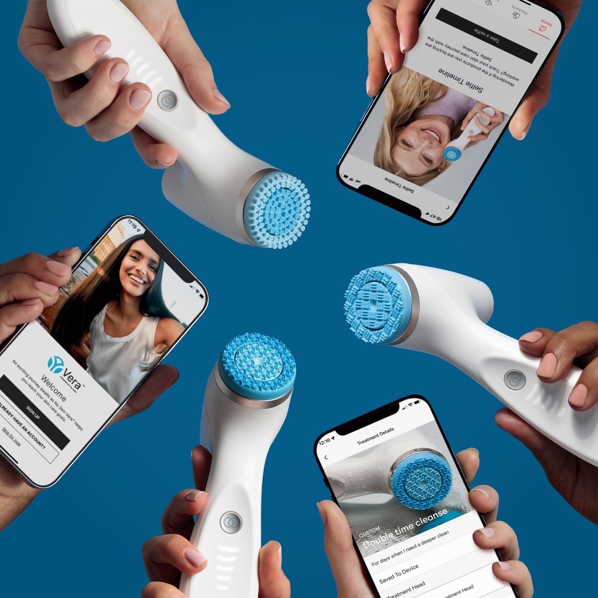 NU SKIN LumiSpa io 美顔器セット り*ん様 NU SKIN LumiSpa ルミスパ 洗顔器 ageLOCルミスパ iO