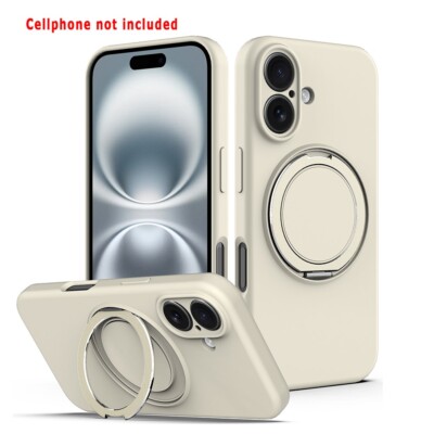 Option of High Quality magnetic Ring Holder case power bank for IPhone 16 Plus