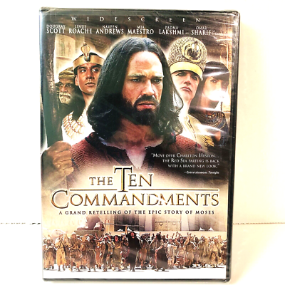 The Ten Commandments DVD Bible Moses Dougray Complete Miniseries
