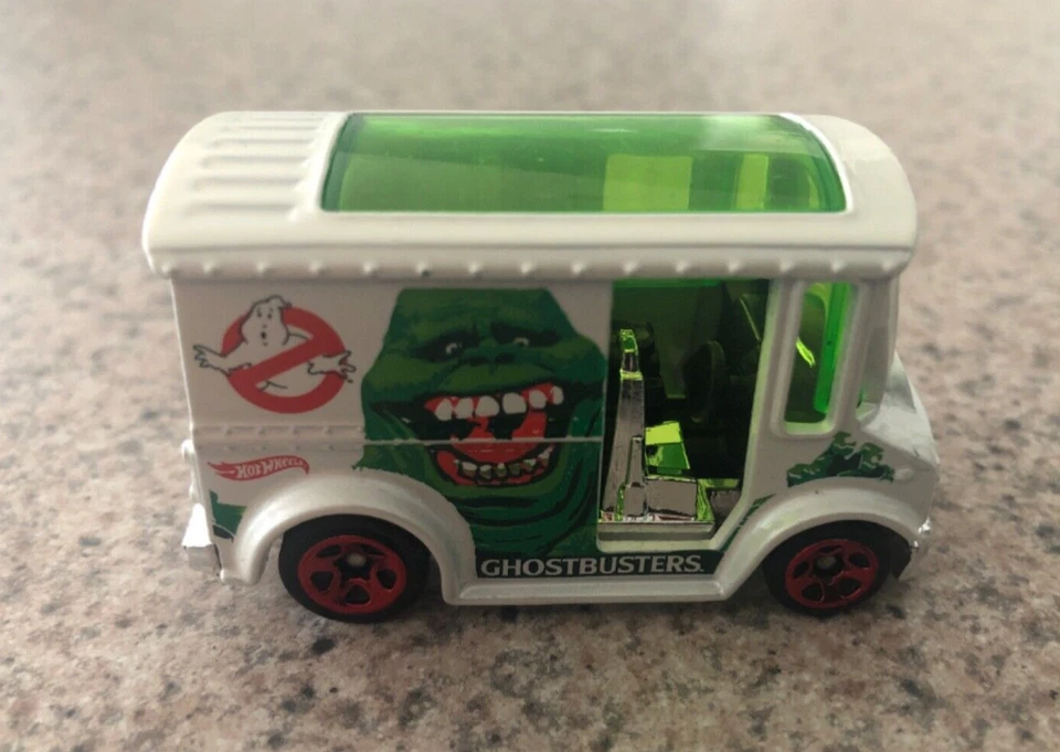 Camión de reparto Mattel Hot Wheels 2016 Ghostbusters Slimer Bread Box suelto Foto 2 de 4