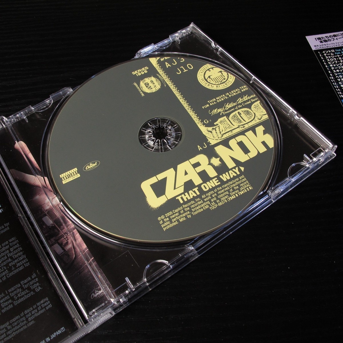 Czar-Nok - That One Way JAPAN CD+Bonus Track W/OBI Mint TOCP Czar-Nok - That One Way JAPAN CD+Bonus Track W/OBI Mint TOCP