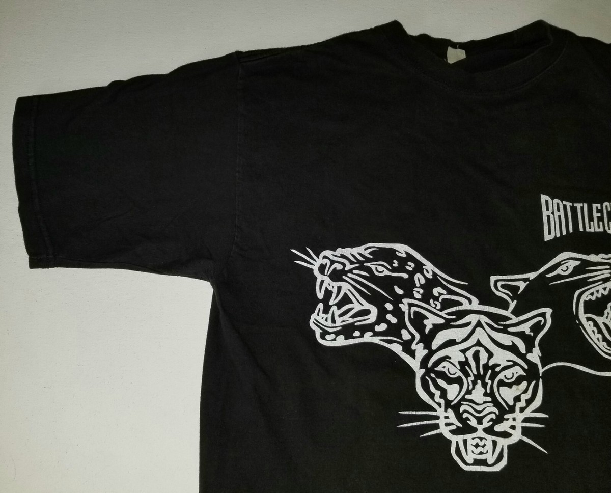DJ BATTLECAT PROMO XXL T-SHIRT RAP HIPHOP MAVERICK RECORDS G FUNK