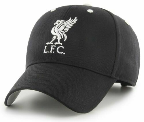 Official Liverpool FC Peaked Bronx Hat - Black Cap - Great Football Gift For Supporters