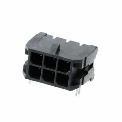 CONN HEADER SMD R/A 6POS 3MM