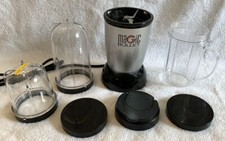 Magic Bullet MB1001B Blender Silver 10 Pc Set