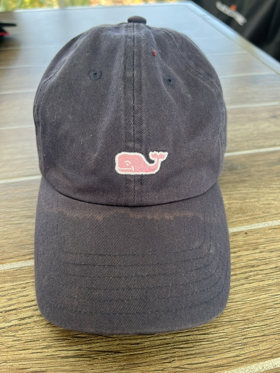 Vineyard Vines Hat Mens Strap Back Baseball Cap OSFA Navy Blue