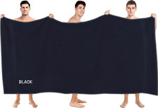 Extra Large Jumbo Bath Sheet Pure Egyptian Cotton Big Towels Super Soft XL Towel
