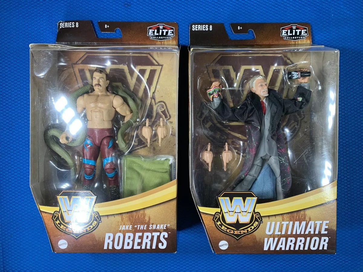 WWE Elite Ultimate Jake Roberts 新品開封のみ Mattel Jake 