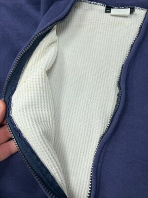 Vintage Camber Thermal Lined Zip Up Hoodie Sweatshirt XL