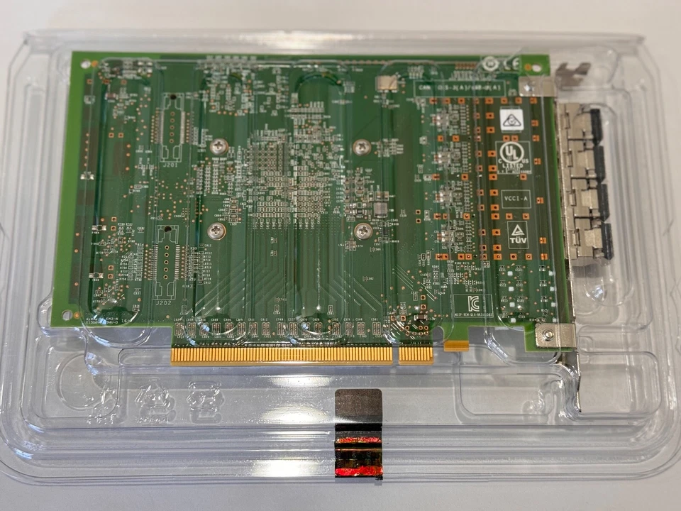 QLogic QLE2694-SR 16Gb 4 Port FC PCIe Gen3 x16 HBA High Performance BK3210403-12 - Image 3 of 3