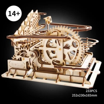 Robotime - ROKR Marble Run - Water Wheel Coaster LG501