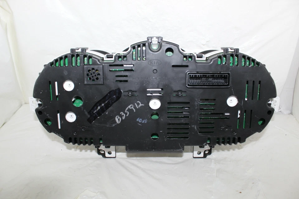 Painel de instrumentos velocímetro 2016 Kia Rio medidores 6.844 milhas - Imagem 2 de 4