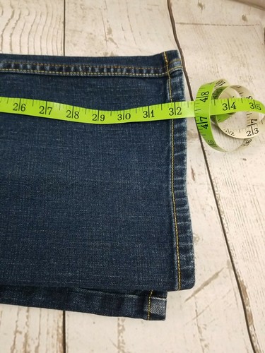 Levi Strauss Signature Women’s Dark Blue Jeans Size 10 Reg Embroidered Pocket - Picture 9 of 9