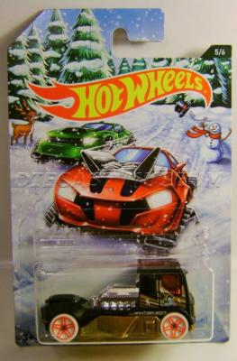 RENNEN RIG HOLIDAY HOT RODS XMAS CHRISTMAS 5/6 HW HOT WHEELS DIECAST 2017