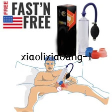 Male Penis Vacuum Pump Enhancer Enlarger Erectile Delay Peni Erection