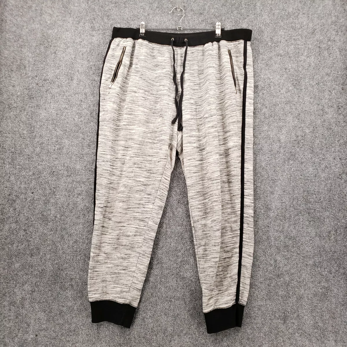 a.n.a. Pants Womens XL Gray Sweatpants High Rise Drawstring