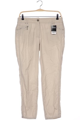 Gerry Weber Stoffhose Damen Hose Pants Chino Gr. EU 46 Beige #bcet7u7
