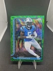 2025 Topps Chrome Football Green Wave Refractor Rico Dowdle #43