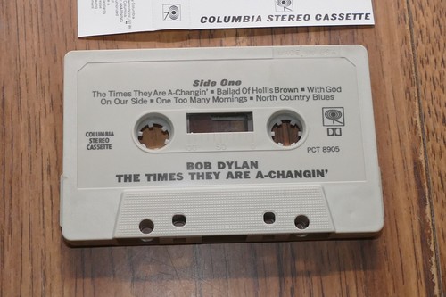 The Times They Are A-Changin' - Bob Dylan - 1989 Cassette - Test Played - Foto 3 di 4