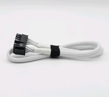 Genuine White Corsair RM1000 RM850 RM750 EPS / ATX 12V 8-pin (4+4) CPU Cable