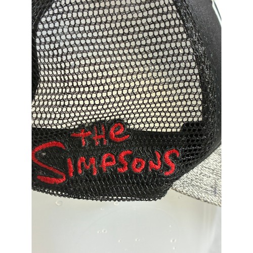 The Simpsons - Bart Ride Fast Fall Hard Mesh Trucker Hat Cap - 20th Century Fox - Picture 11 of 14
