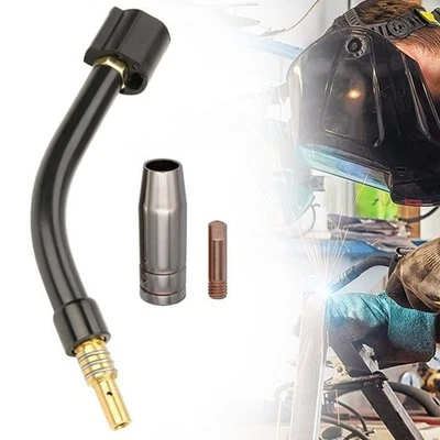 Useful for welder for SWAN Neck for mig Welding for torch 1 X .035 Tip 1 X Gas - Image 1 of 4