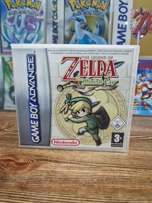 The Legend Of Zelda Minish Cap - Gameboy Advance Kunststoff Spiel Hülle Box Nintendo