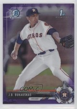 2017 Bowman Draft Chrome Purple Refractor 144/250 JB Bukauskas #BDC-143 ok2