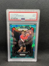 2023-24 Panini Prizm - Scoot Henderson #141 Teal Ice Prizm /225 (RC)