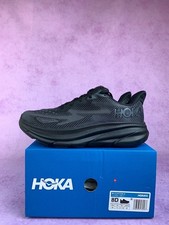 Hoka Clifton 9 Outdoor Trail Hiking Shoes Pure Black
