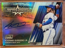 2020 Topps Stadium Club Chrome - Lone Star Signatures Vladimir Guerrero Jr. /25
