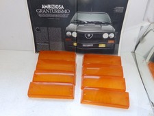 ALFA ROMEO ALFETTA GTV 6 2.5 DEL 81 - TRASPARENTI FANALINI ANTERIORI DX E SX