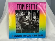 Tom Petty Autographed “Runnin’ Down a Dream” EP – Signed EP Cover – COA Included