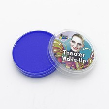BLAUES THEATER MAKE-UP Halloween Karneval Fasching Schminke Farbe Kostüm Zubehör