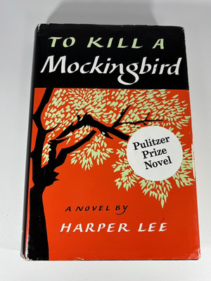 To Kill A Mockingbird Vintage 1960 Hard Cover Book, A Novel By Harper Lee