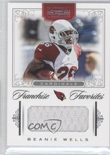 2012 National Treasures Franchise Favorites Materials 25/99 Chris Wells #2 0o9