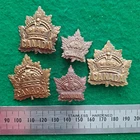 WW1 Canadian CEF General List Service Cap Badge & Collar Missing Lugs Canada