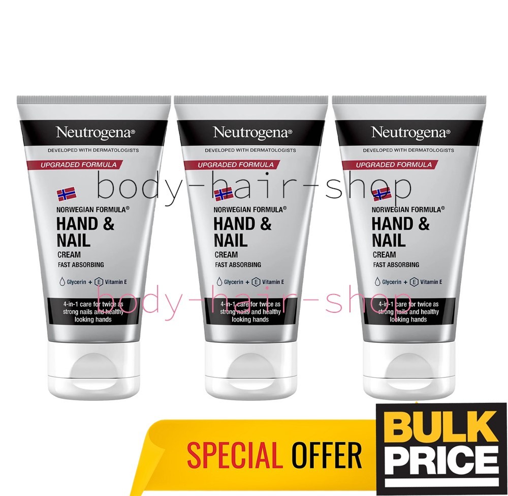 Neutrogena Crema de Uñas de Manos de Absorción Rápida Nueva Fórmula Manos Sal...