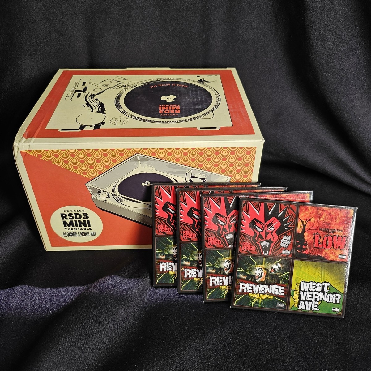 Insane Clown Posse Blind Box Full 3'' Vinyl Set RSD19 & Crosley