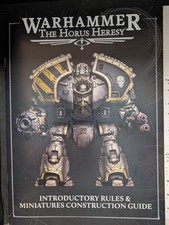Warhammer The Horus Heresy Introductory Rules and Reference, Saturnine, GW