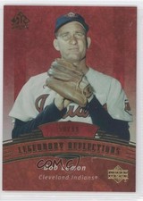 2005 Upper Deck Reflections Legendary Red 50/99 Bob Lemon #157 HOF 4k8