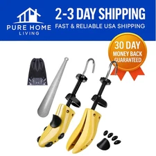 2-Way Adjustable Shoe Shaper for Men & Women - Say Goodbye to Painful Shoes