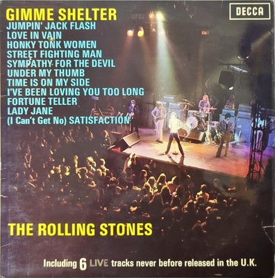 The Rolling Stones Gimme Shelter LP SKL5101 good