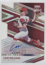 2020 Panini Elite Extra Edition Prime Numbers C Die-Cut 7/9 Case Williams 4f5