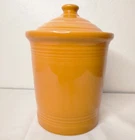 Fiesta Orange Canister Fiestaware HLC 2 Quart 9 inch Made in USA