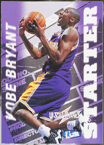 1997-98 Ultra - Ultrabilities Starter Basketball Kobe Bryant #3 S EX
